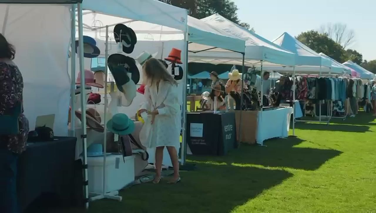 A boutique booth at the 2025 Fall Festival